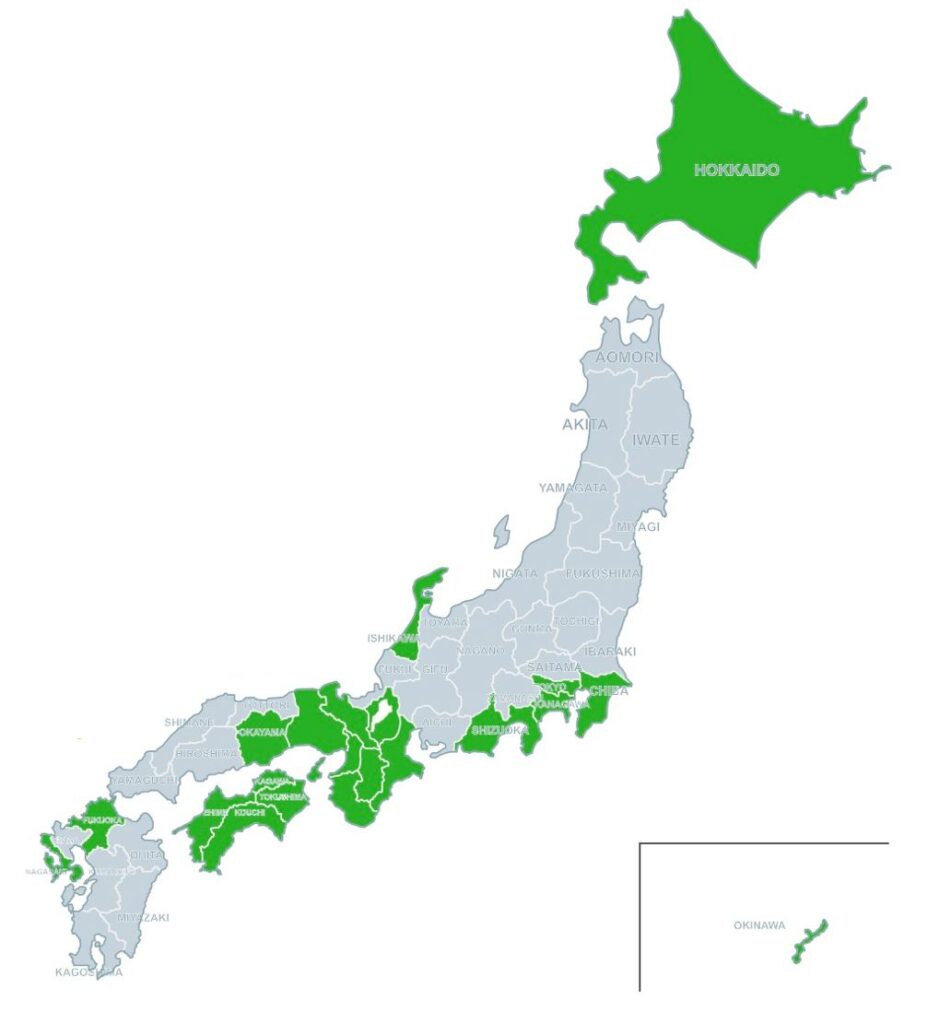日本地図