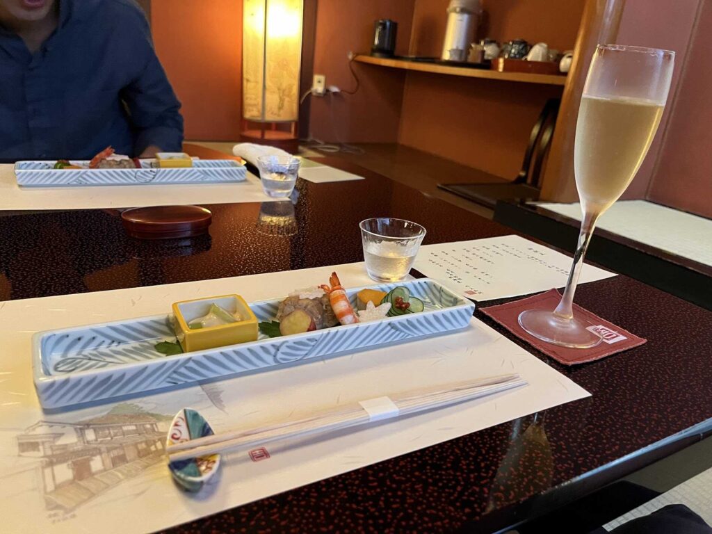 吉井旅館夕飯1
