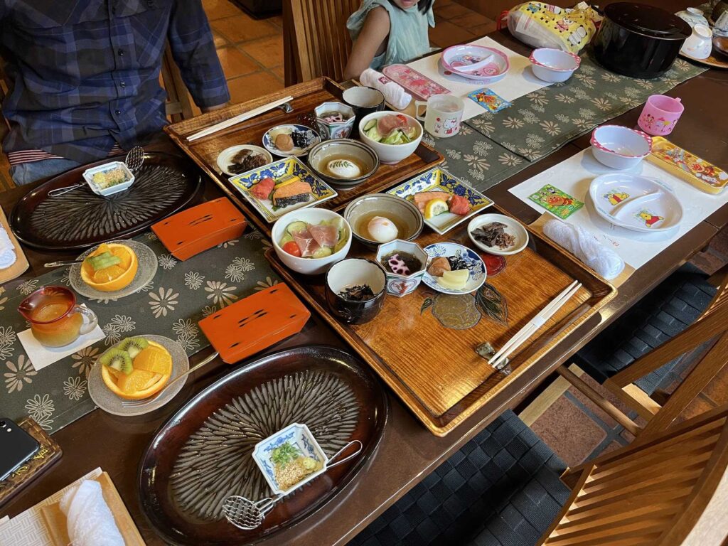 吉井旅館朝食1