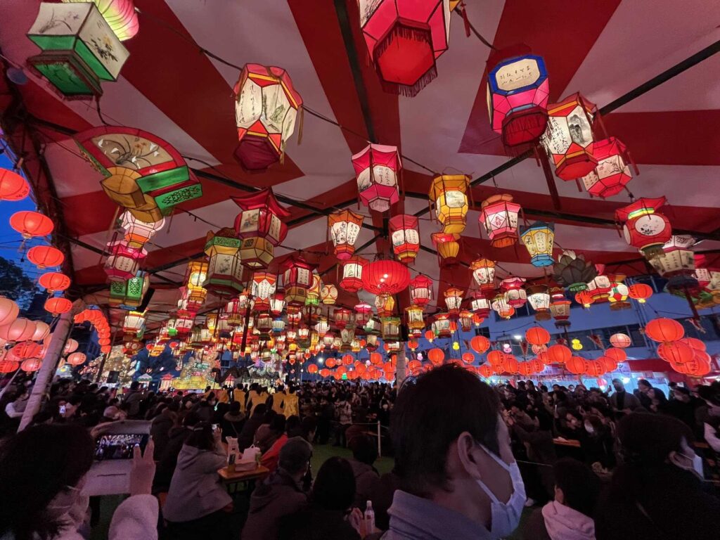 image of lanternfest in nagasaki