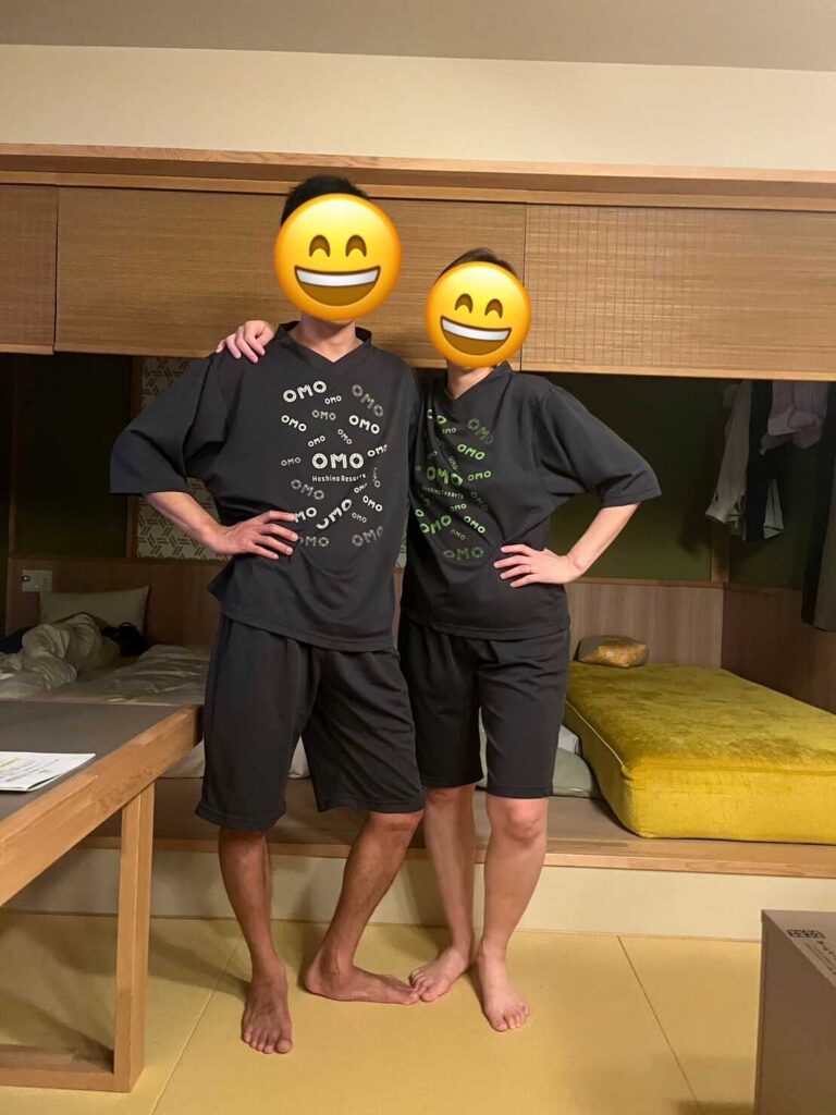 アメニティ&パジャマ貸出2