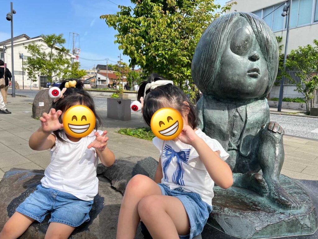 妖怪ブロンズ像2