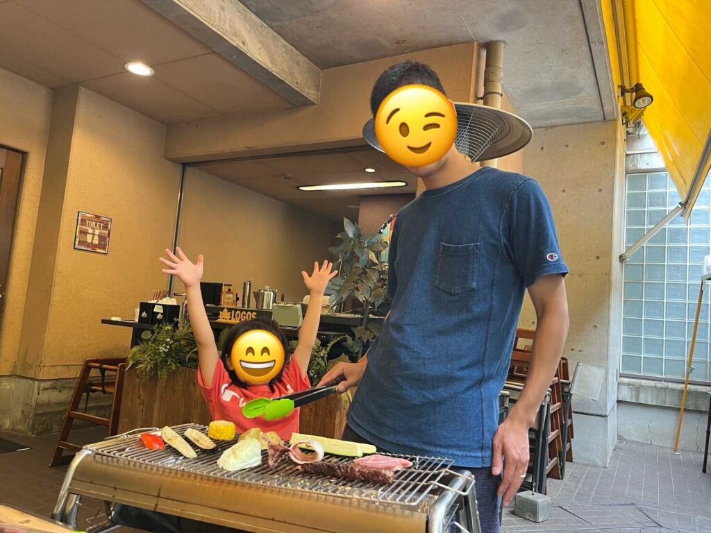 屋内BBQエリア２